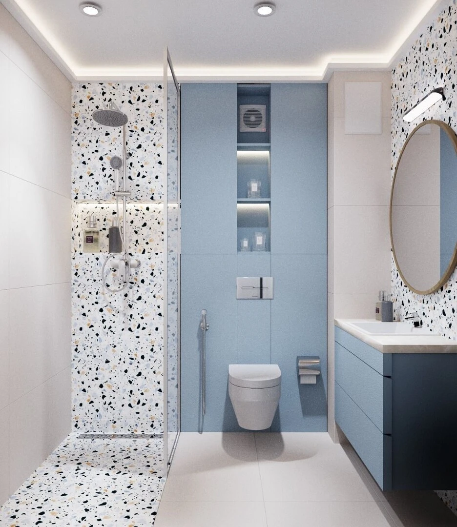 Gạch ốp lát nhà vệ sinh giúp chống mài mòn cao