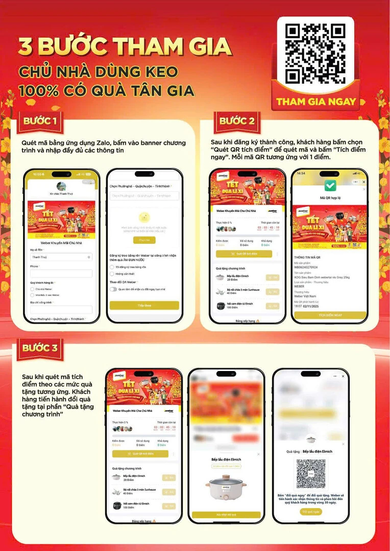 CTKM chủ nhà - Tết Đua Lì Xì - trang 3