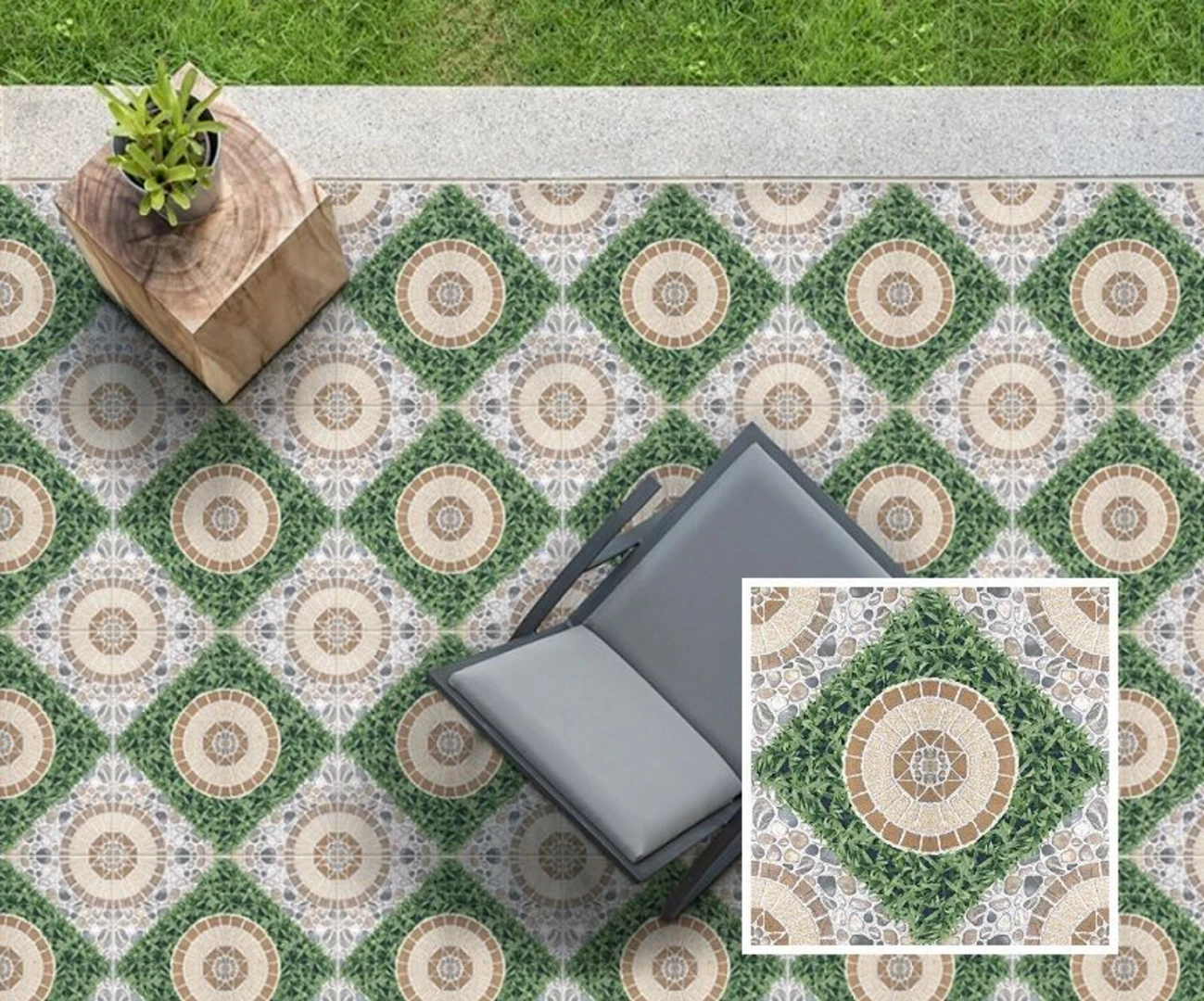 Lưu ý khi chọn gạch giả cỏ lát nền