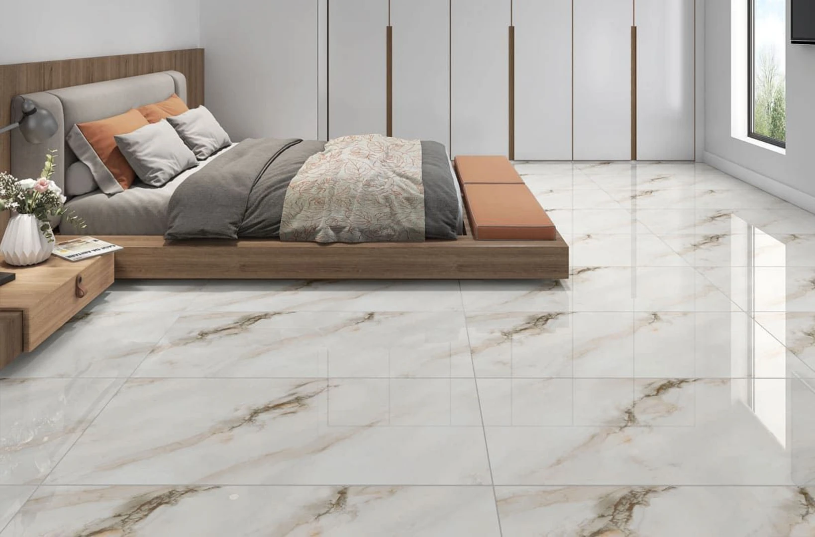 Chọn gạch lát nền phòng ngủ cần lưu ý những gì