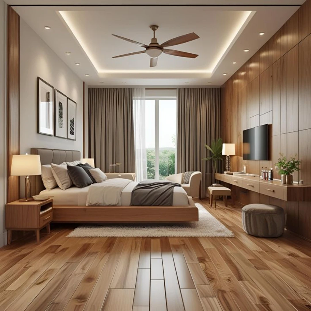 Gạch lát nền phòng ngủ người lớn tuổi