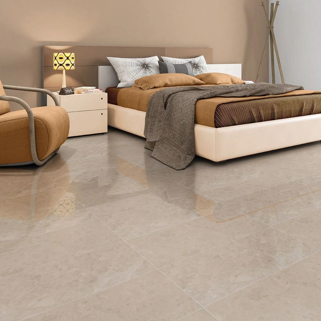 Gạch men/gạch bóng lát nền phòng ngủ