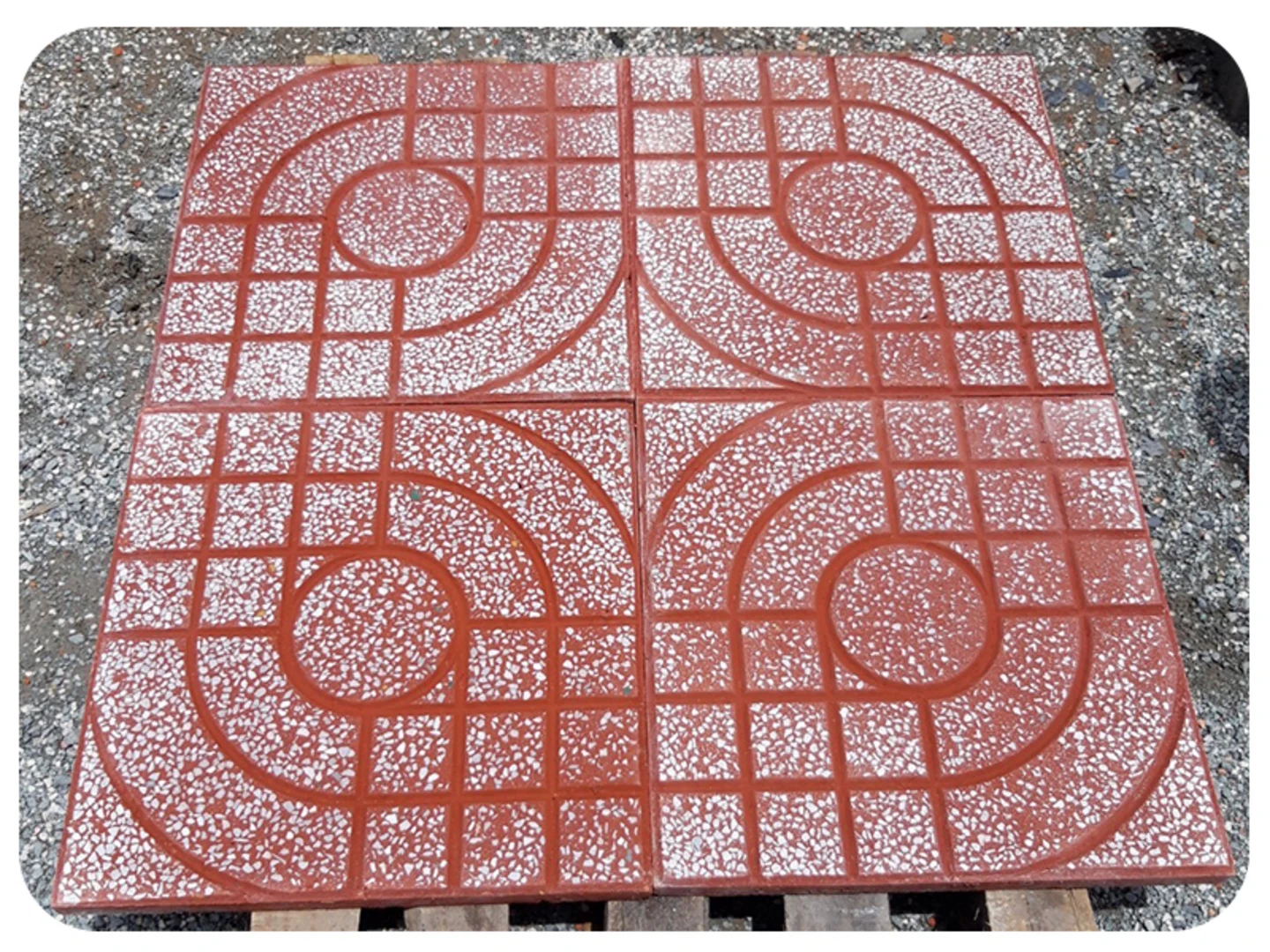 Mẫu gạch Terrazzo mắt nai