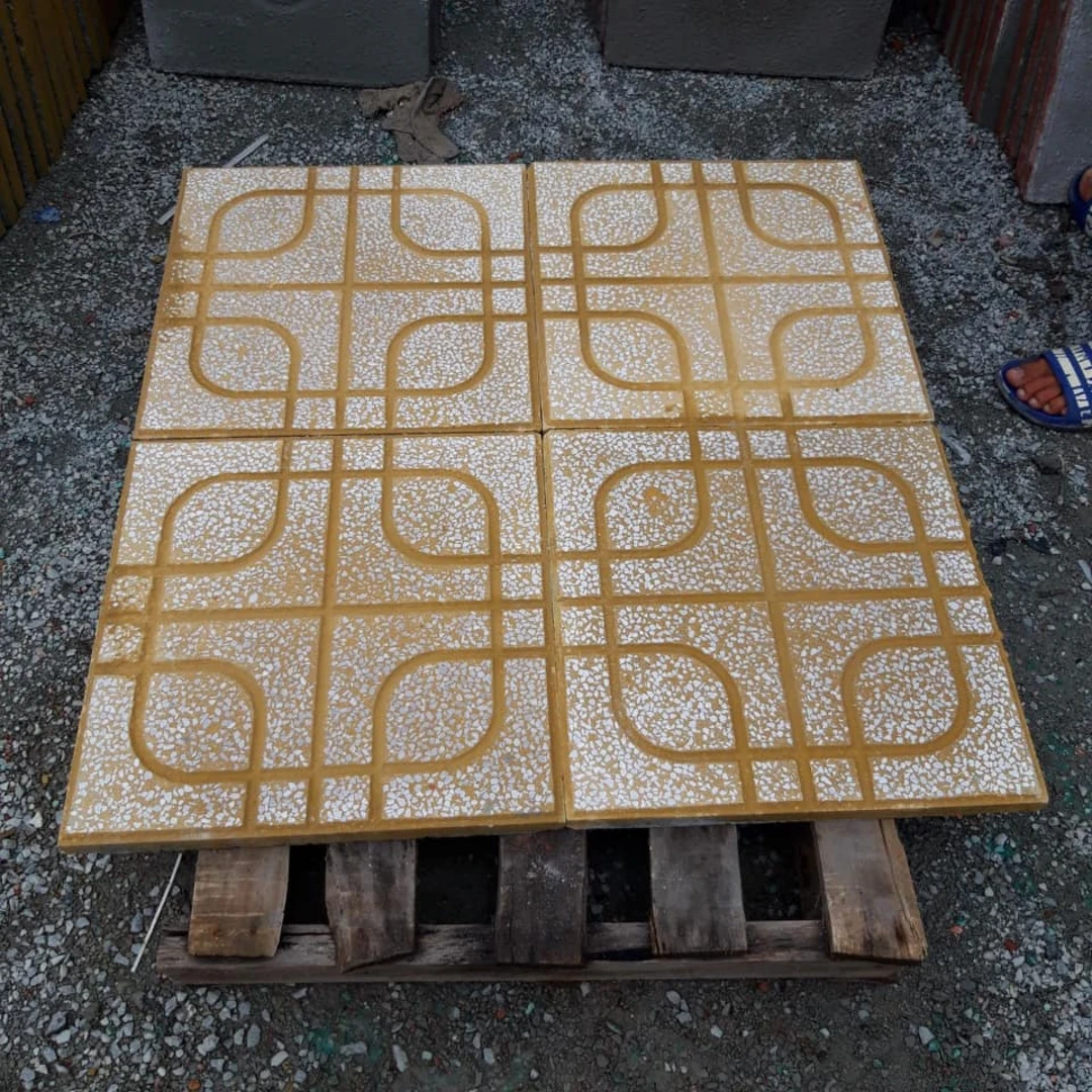 Gạch Terrazzo 400x400 hình mắt phụng