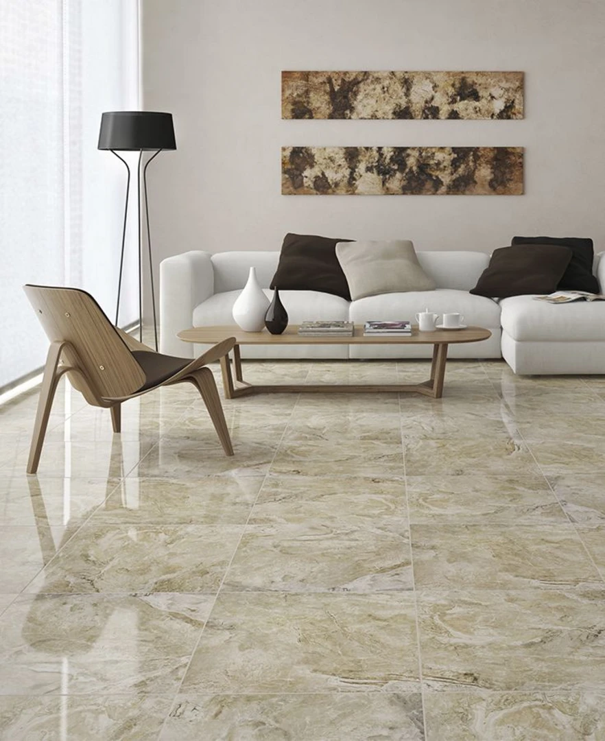 Gạch xương đá bán bóng (Semi-polished hoặc Lapatto)