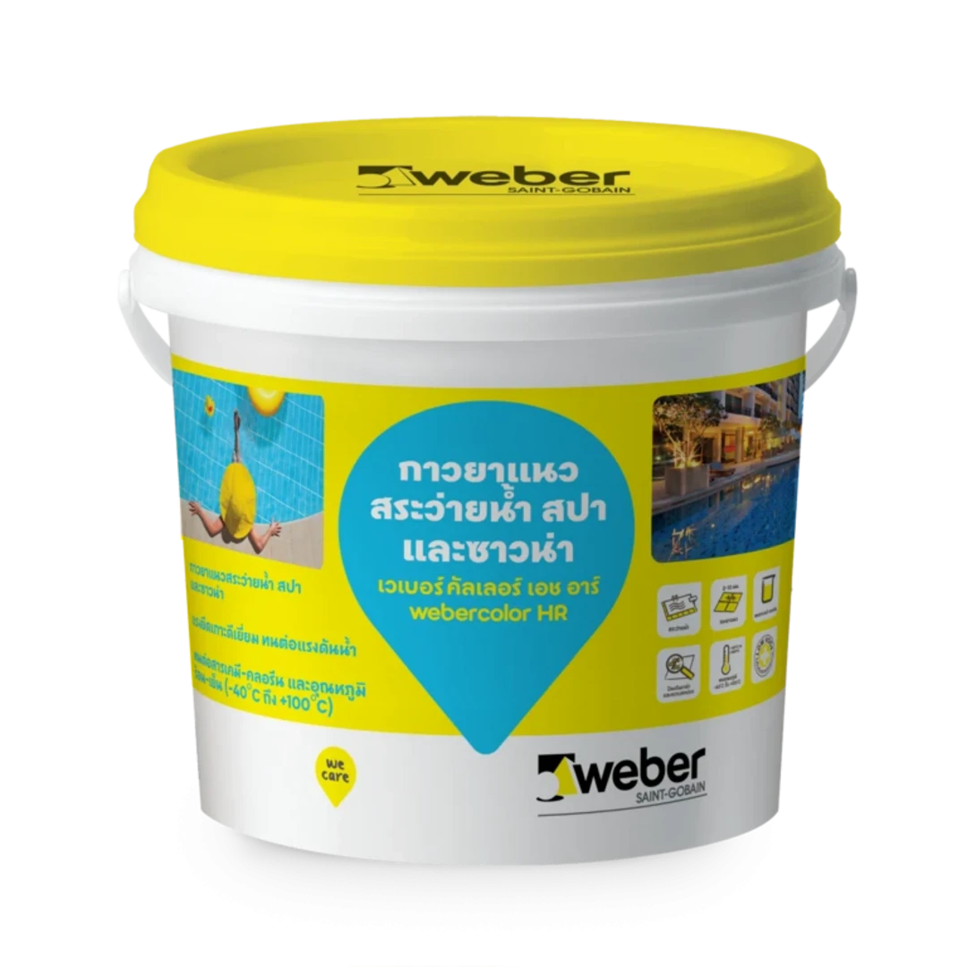 Keo chà ron chịu nhiệt và chịu tải trọng cao - Webercolor HR