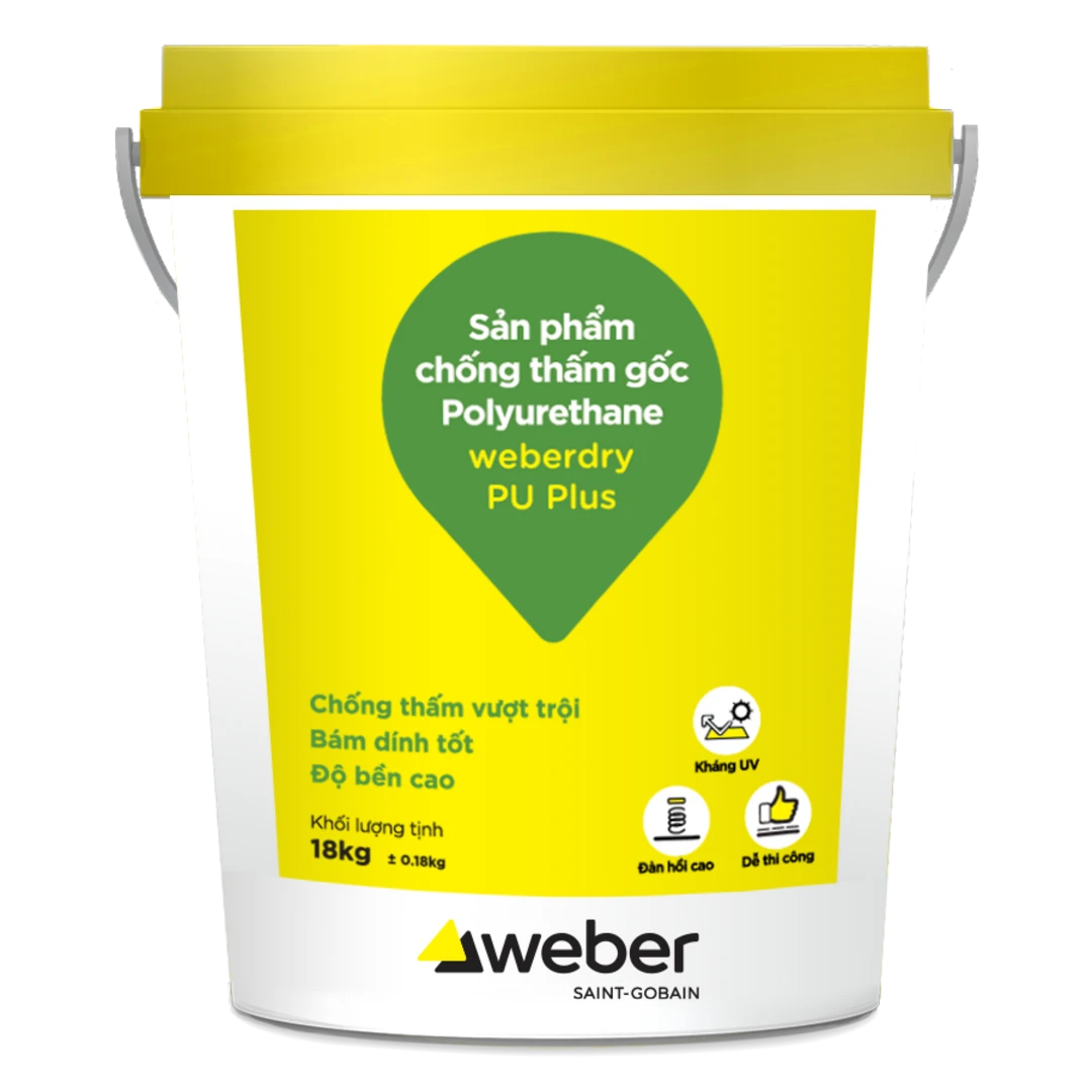 Chống thấm Weberdry PU Plus cải tiến