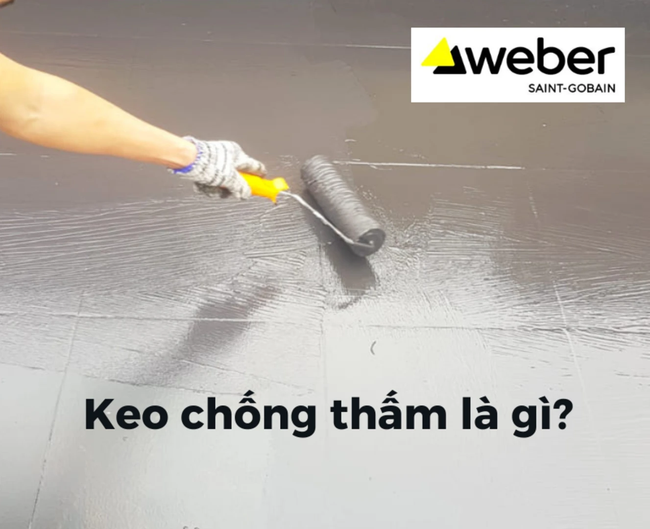 Keo chống thấm là loại keo có độ bám dính, độ đàn hồi cao