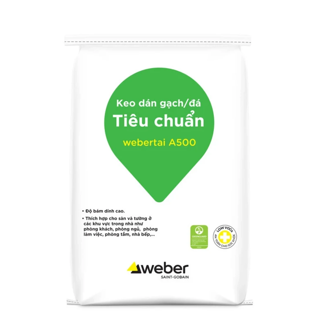 Keo dan gach tiêu chuẩn Webertai A500