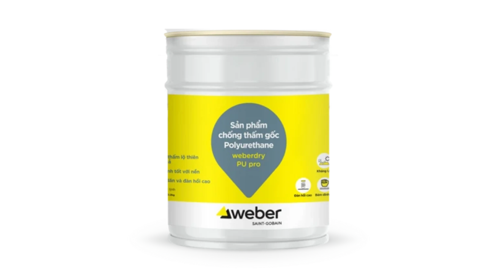 Weberdry PU Pro – Giải pháp chống thấm PU cao cấp
