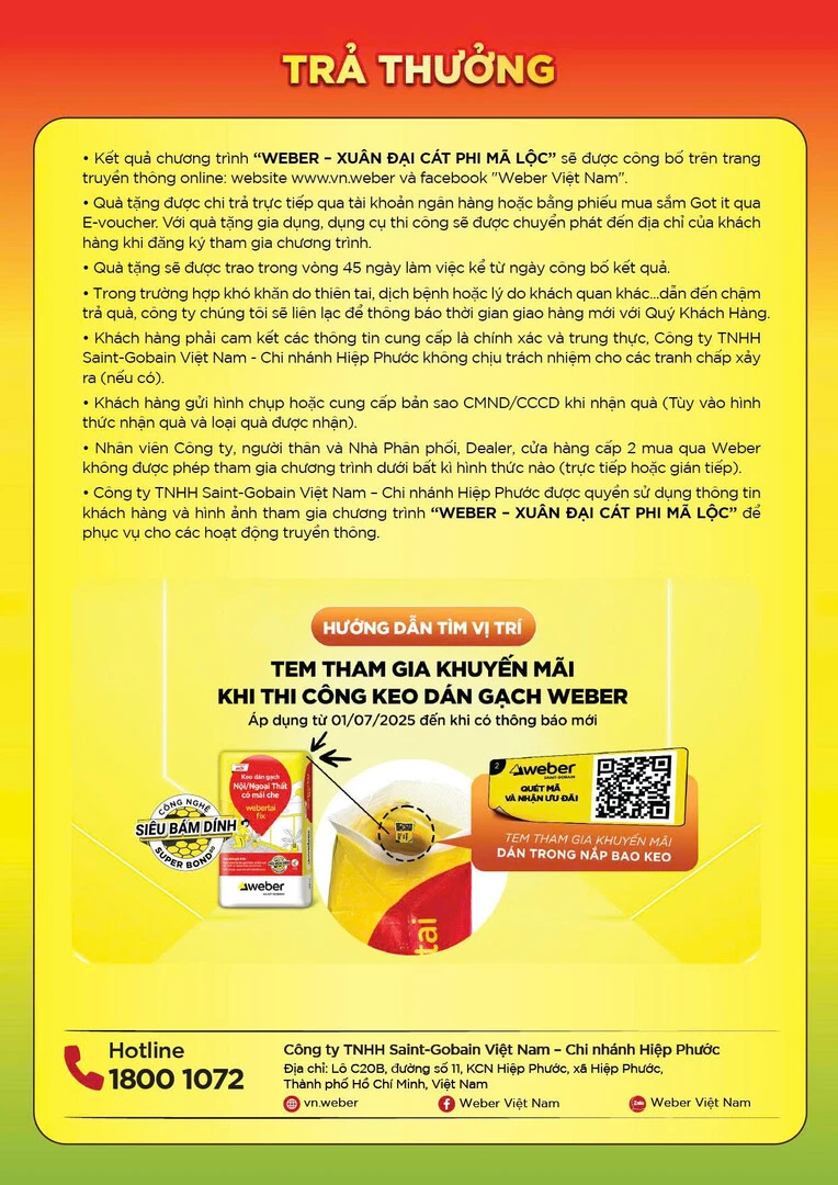 CTKM dành cho Nhà Thầu XUÂN ĐẠI CÁT PHI MÃ LỘC - trang 4