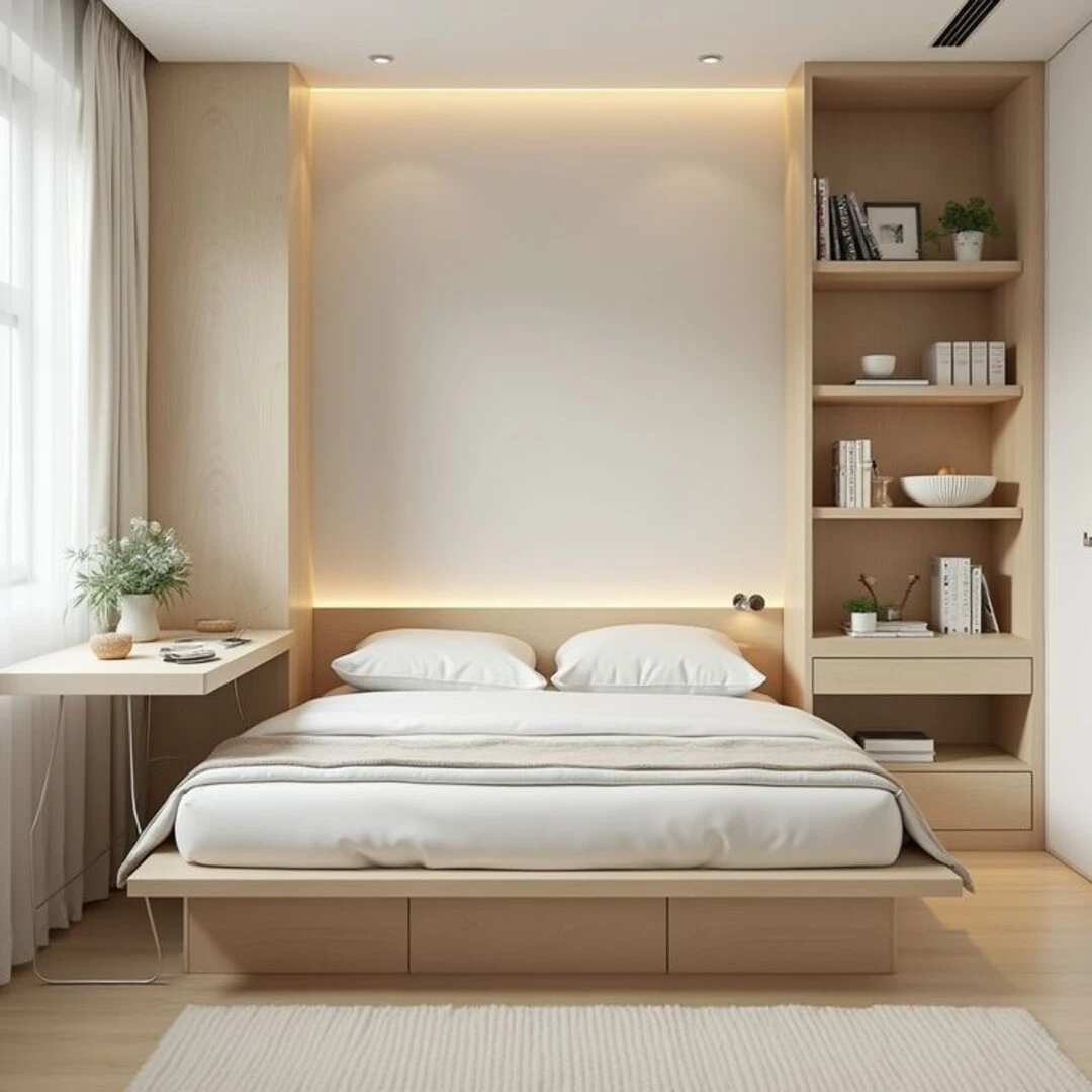 Cải tạo phòng ngủ 15m2 theo phong cách hiện đại