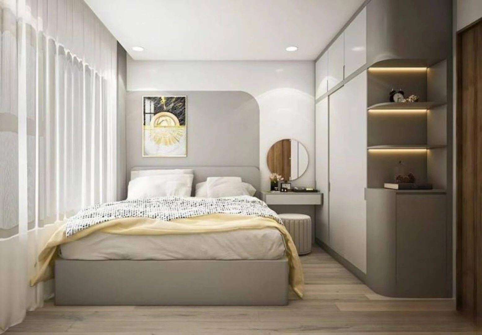 Cải tạo lại phòng ngủ theo phong cách vintage