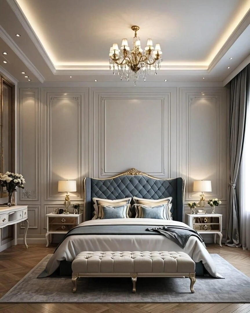 Thiết kế, cải tạo phòng ngủ cũ theo phong cách Châu Âu