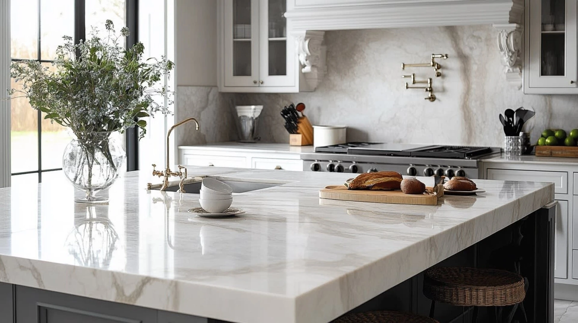 Đá marble trắng sở hữu nhiều ưu điểm vượt trội