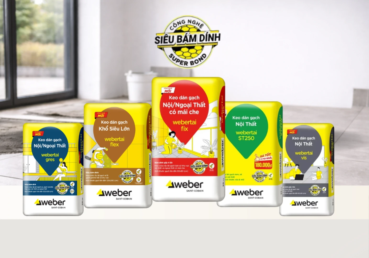 Vì sao Weber là giải pháp tối ưu trong xu hướng ốp lát hiện nay