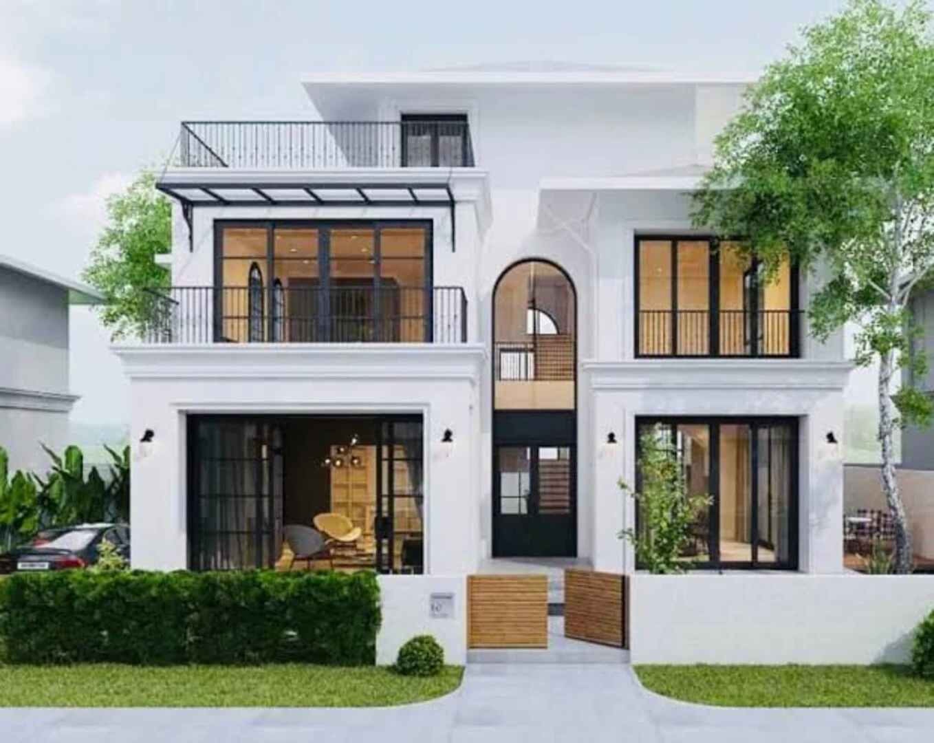 Thiết kế biệt thự mini sân vườn đẹp, đáp ứng nhu cầu sinh hoạt và thư giãn của gia đình