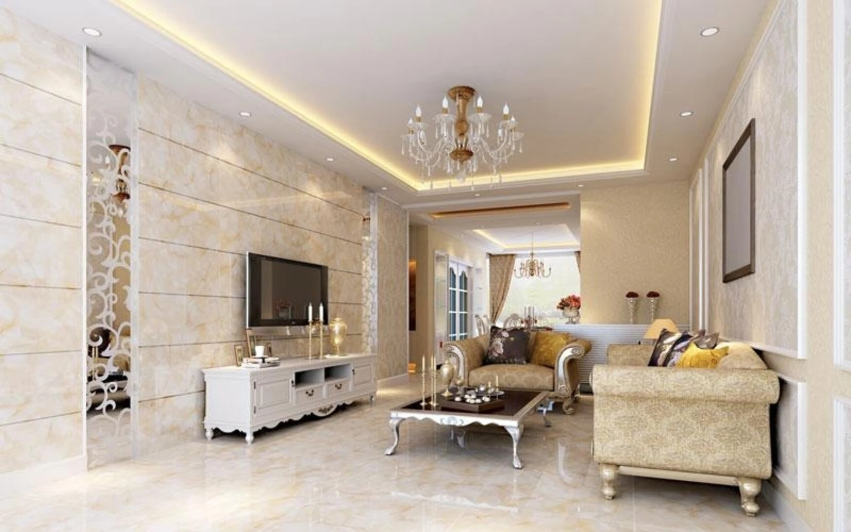 Kinh nghiệm chọn mẫu gạch ốp tường phòng khách chất lượng, bền đẹp