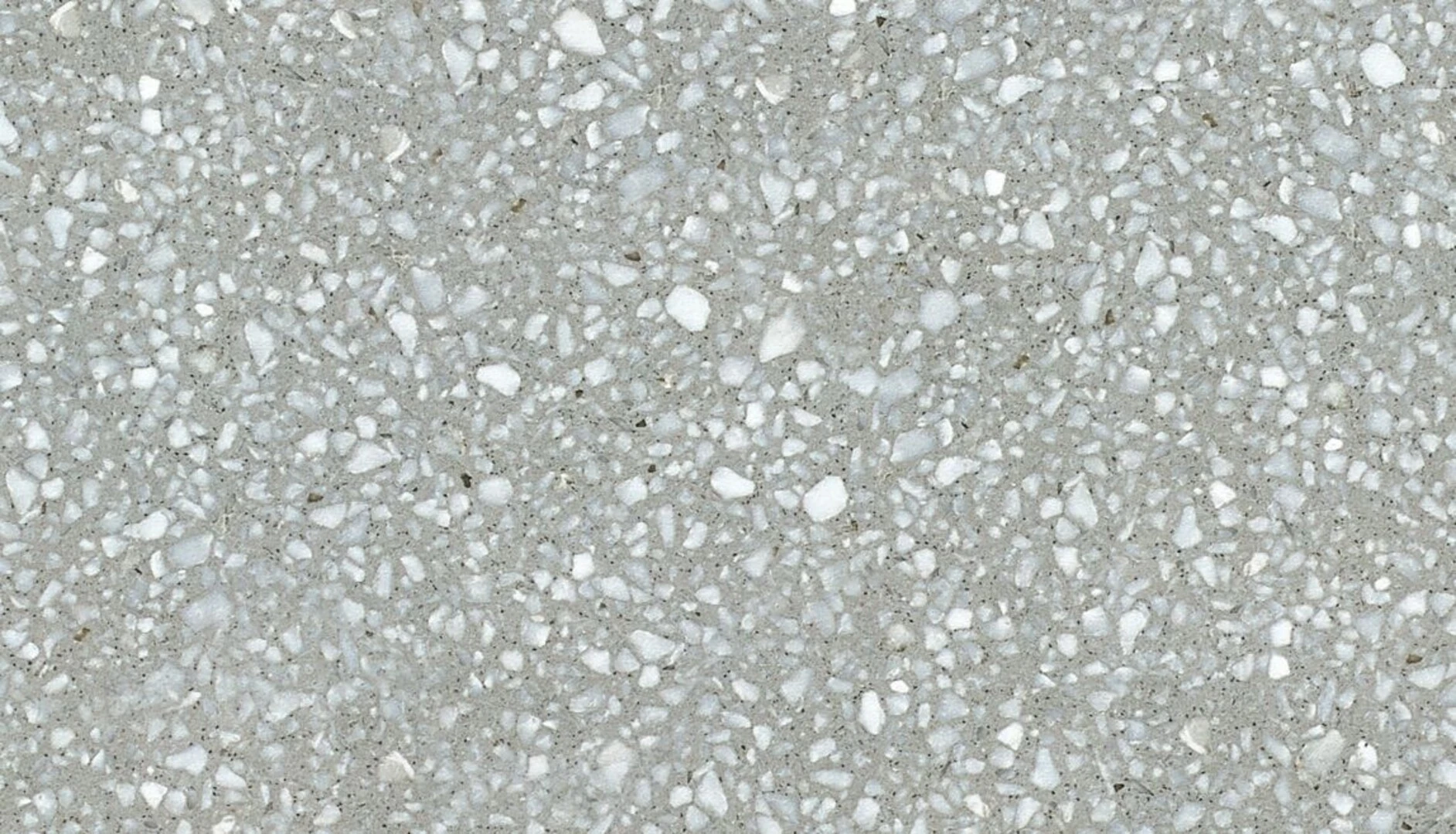 Gạch lát nền màu xám xanh terrazzo là xu hướng mới