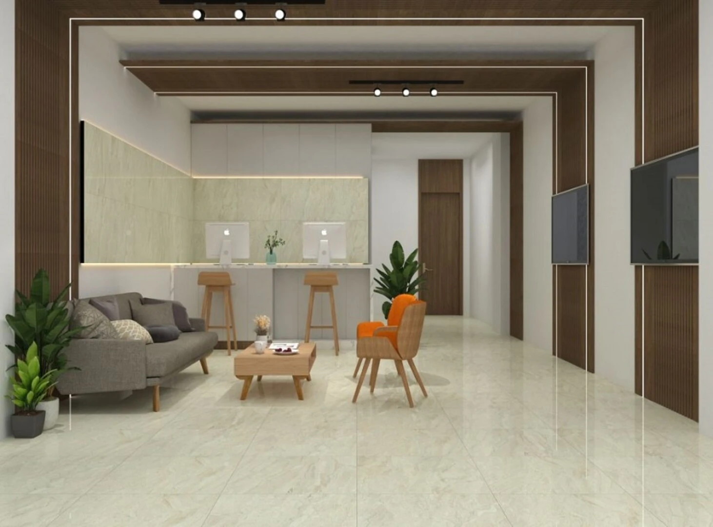 gạch lát nền vân đá vàng hợp gia chủ mệnh Thổ