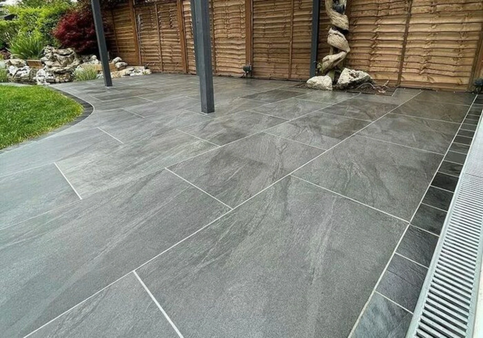 Gạch đá Granite và Porcelain ngoại thất