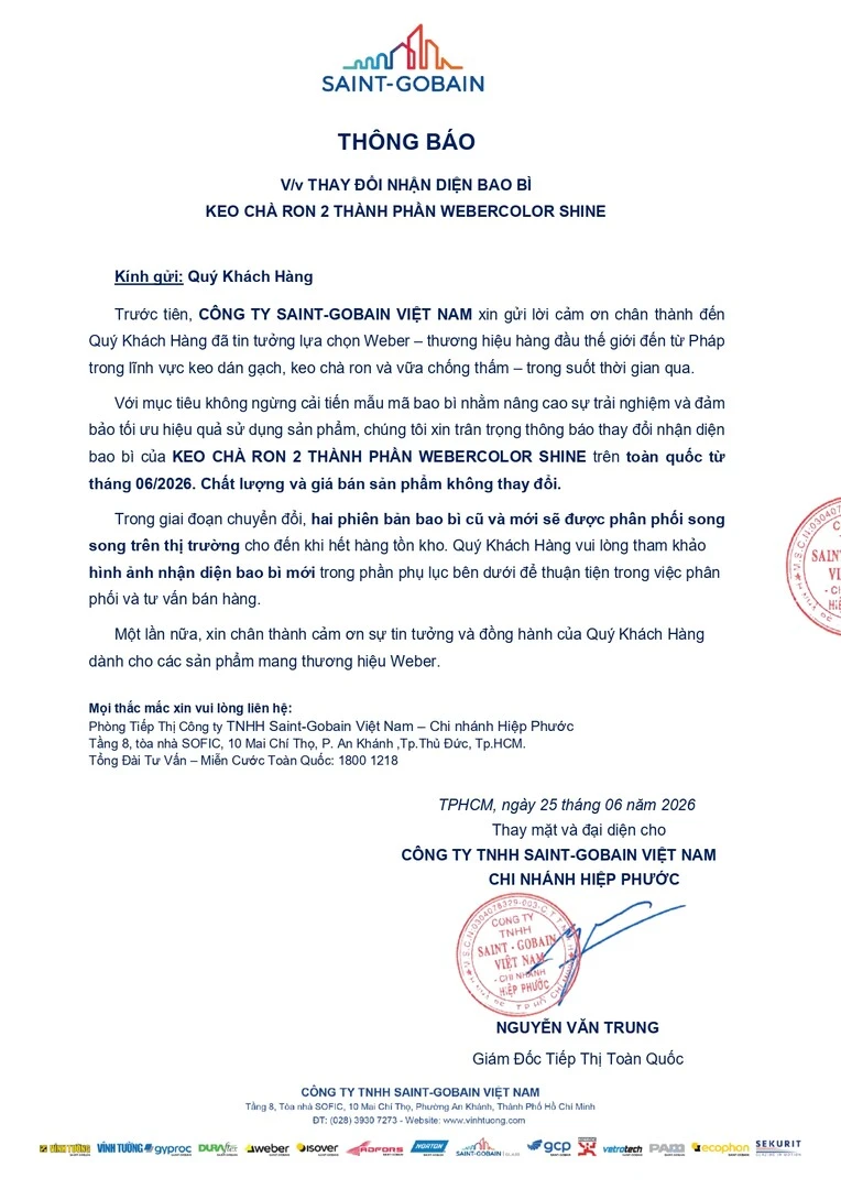 thay đổi nhận diện bao bì