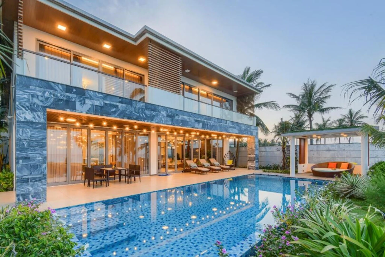 Lưu ý cần nắm khi thiết kế biệt thự 2 tầng hiện đại