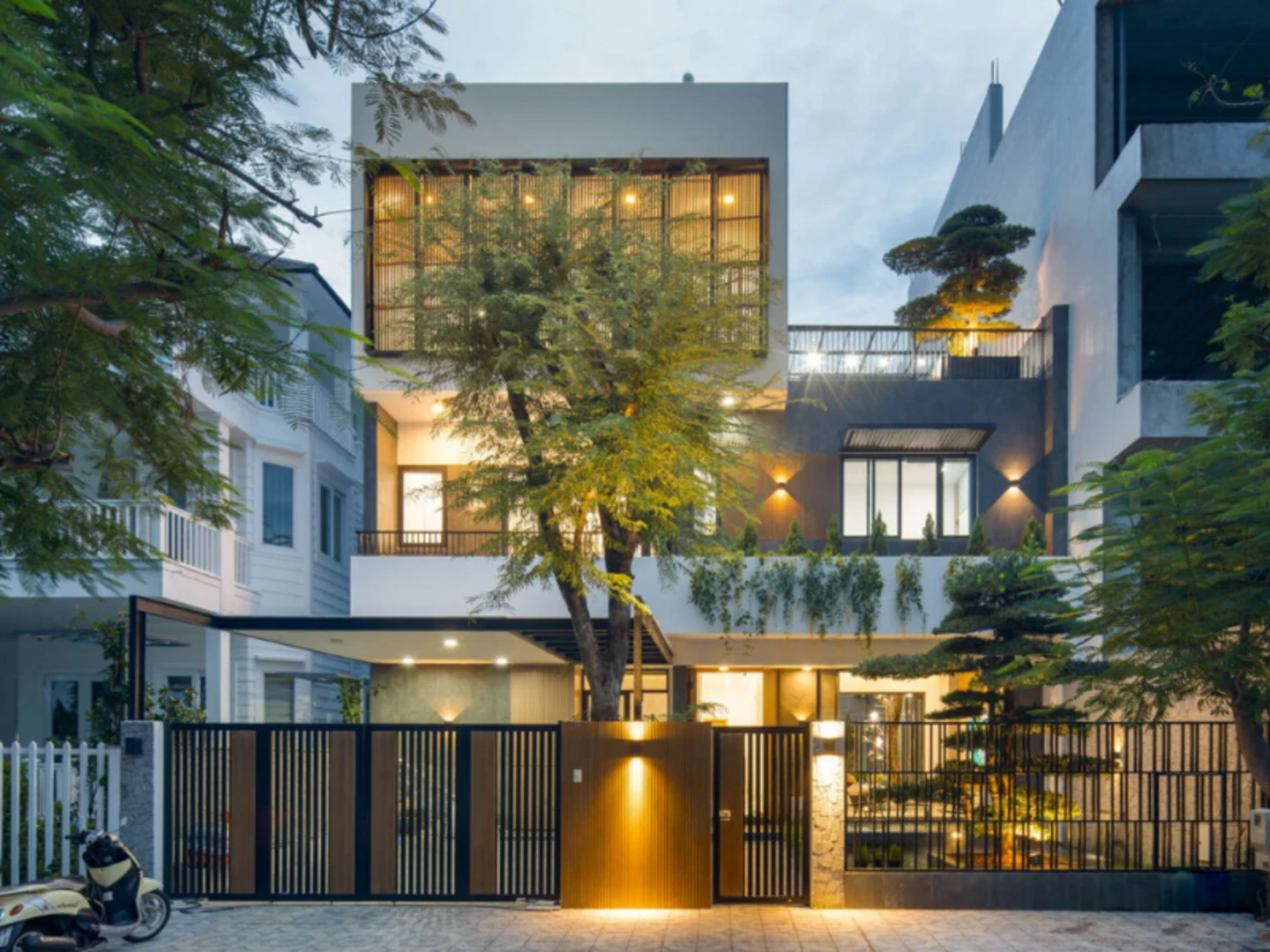 Biệt thự 3 tầng diện tích 200-300m² 