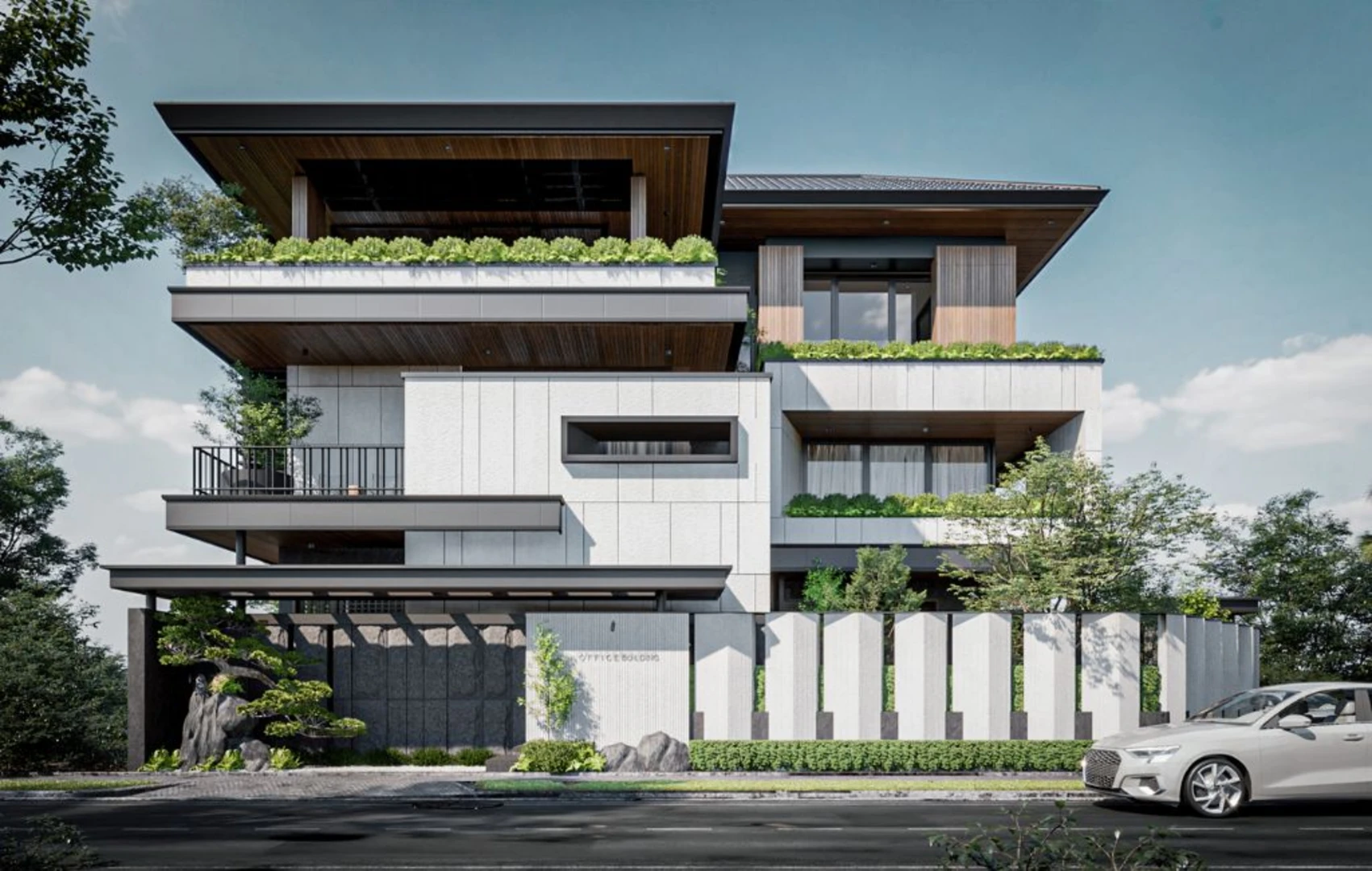 Xu hướng ứng dụng thiết kế biệt thự mái Nhật
