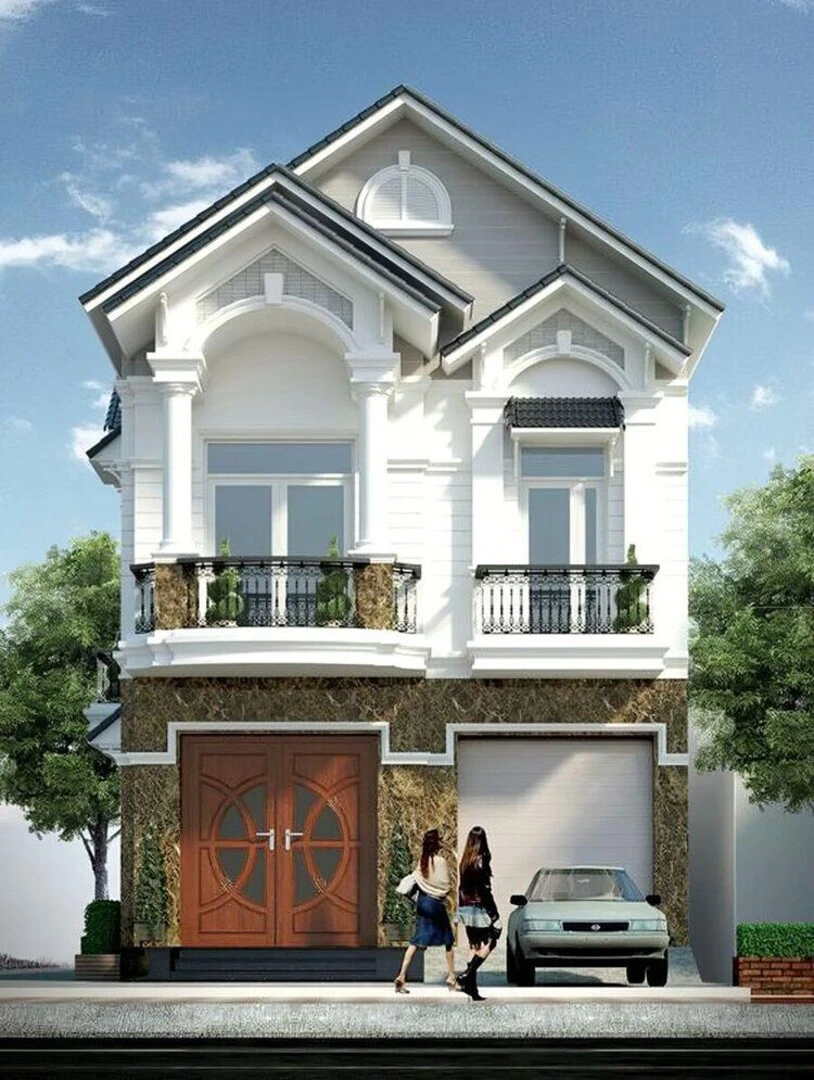 Mẫu nhà phố 2 tầng 5x10m là giải pháp tối ưu cho những gia đình có quỹ đất hẹp 