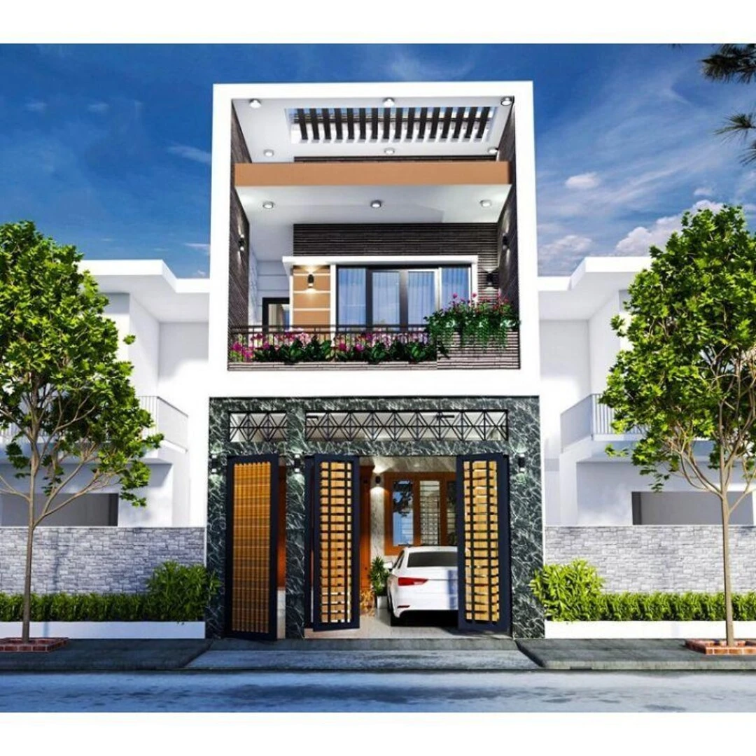 Mẫu nhà 2 tầng 4 phòng ngủ dưới 1 tỷ 