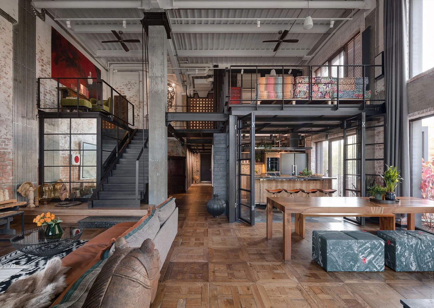điểm độc đáo trong phong cách Industrial Style
