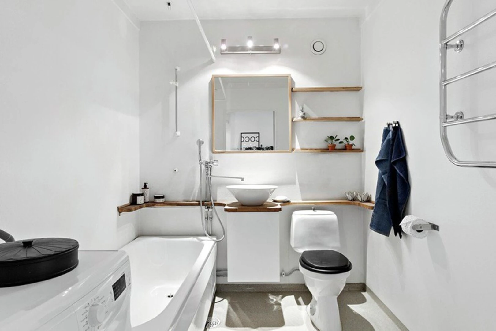 Phòng tắm phong cách Scandinavian