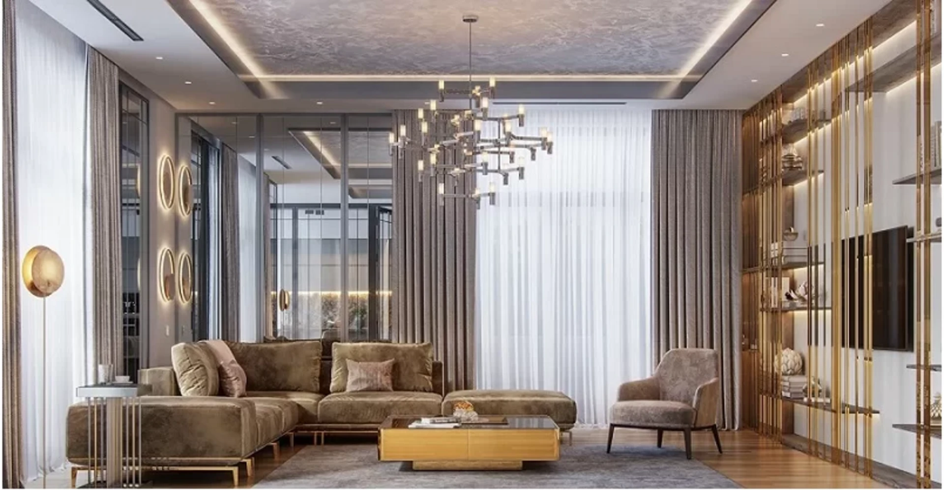 Phong cách Metallic tạo điểm nhấn bằng các chi tiết kim loại