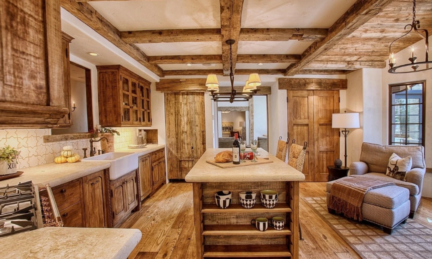 Phong cách thiết kế nội thất Rustic 