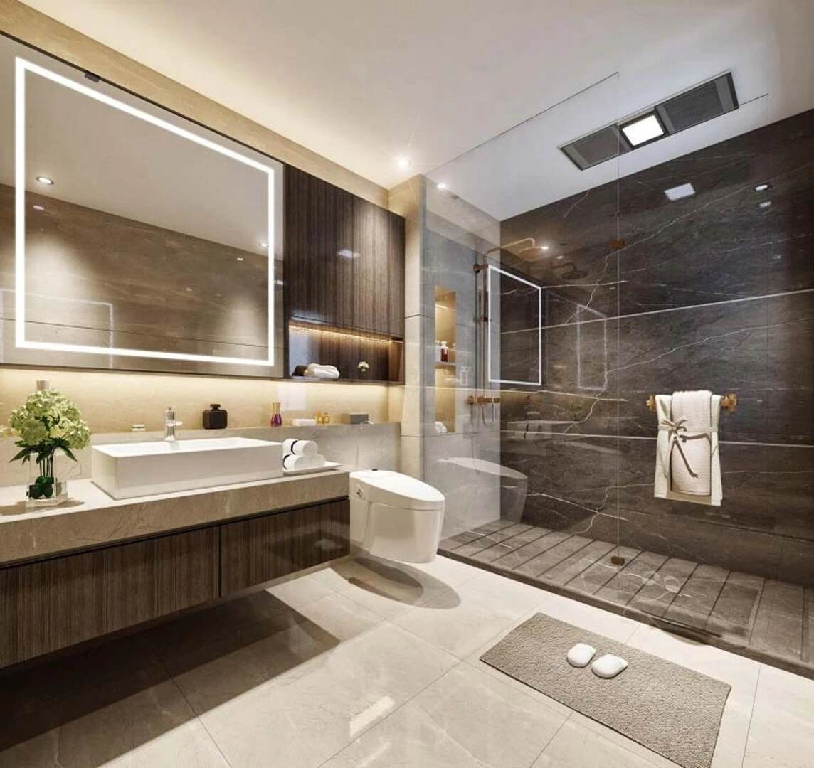 Phòng tắm đẹp phong cách hiện đại