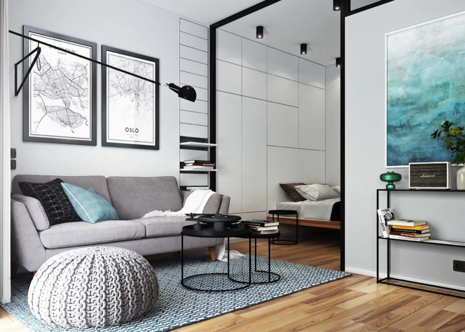 Thiết kế nội thất cho căn hộ studio tối ưu không gian