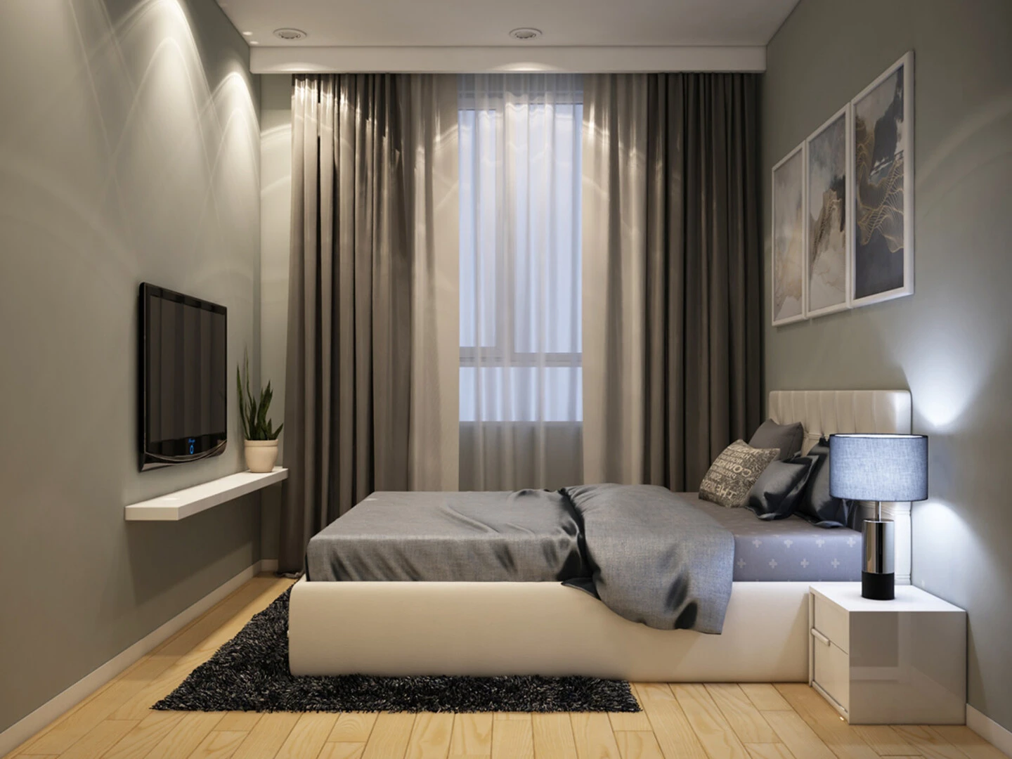 Thiết kế phòng ngủ 10m² – 15m²
