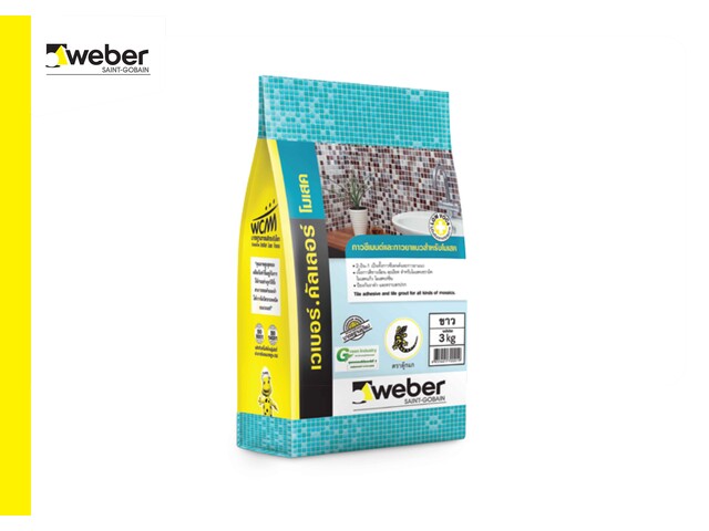 Weber Color Paper Bảng màu keo chà ron Webercolor Mosaic ấn tượng hiện nay