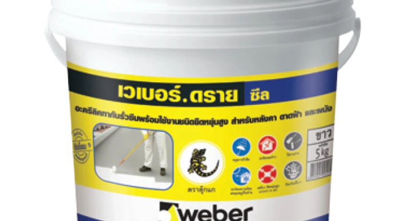 bảng màu weber.dry seal