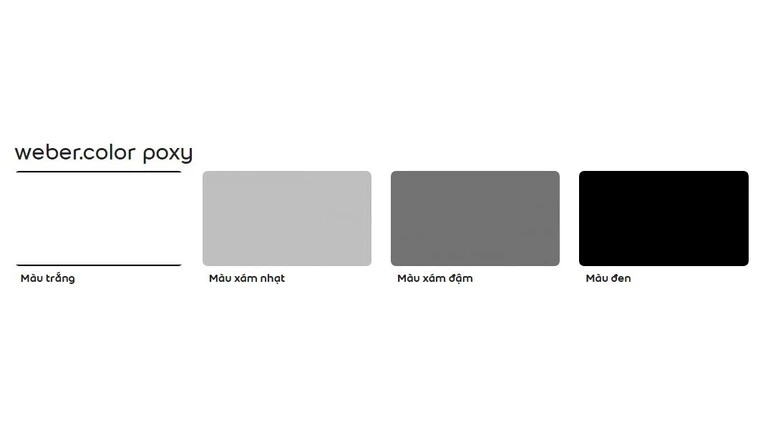 bảng màu color poxy bảng màu color poxy