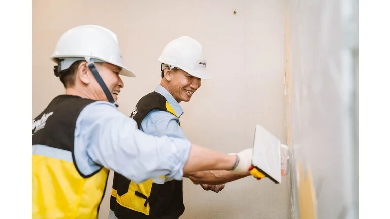 Trải nghiệm keo dán gạch, keo chà ron Weber