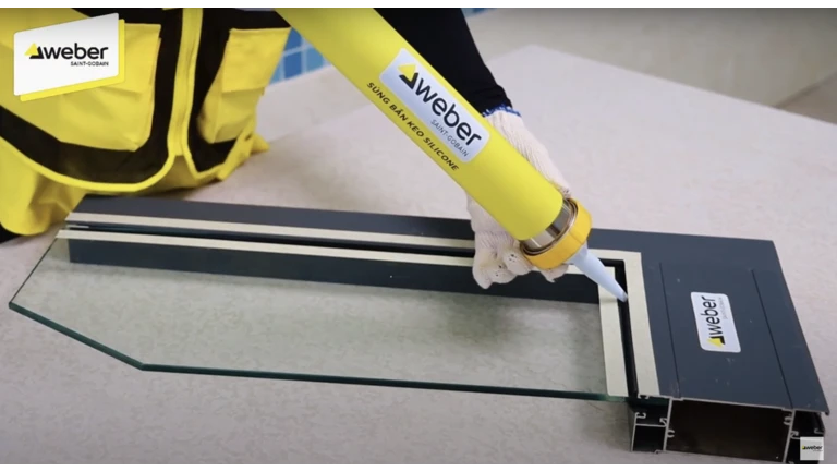 hướng dẫn thi công silicone