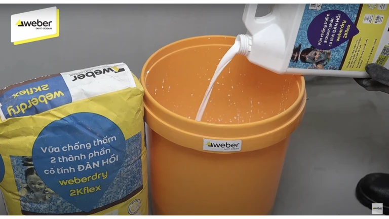 HDTC chống thấm weber