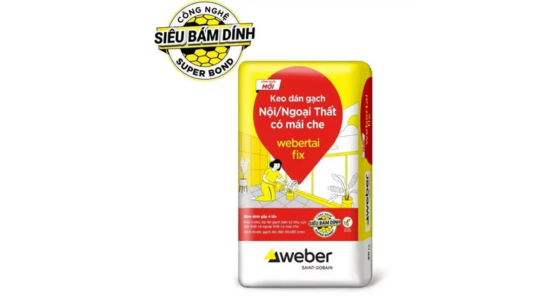 Keo dán gạch webertai fix