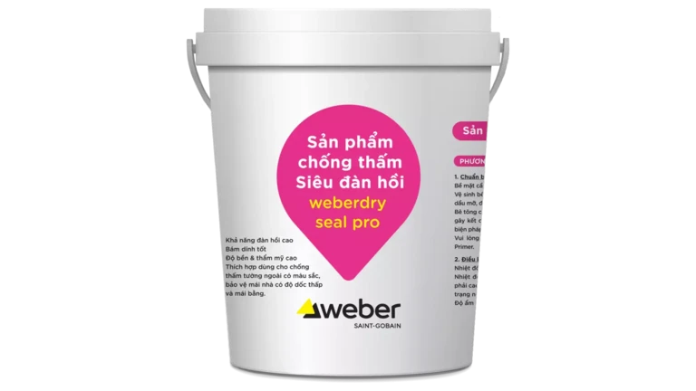 Keo chống thấm Siêu đàn hồi gốc Acrylic