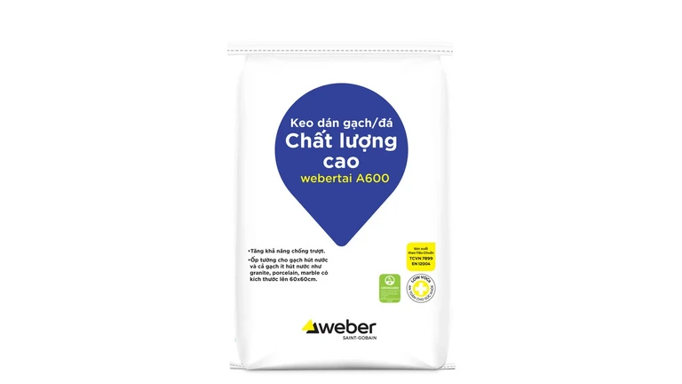 Keo dán gạch webertai A600