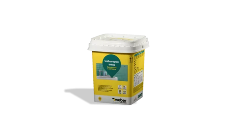 Keo dán gạch và chà ron weberepox easy