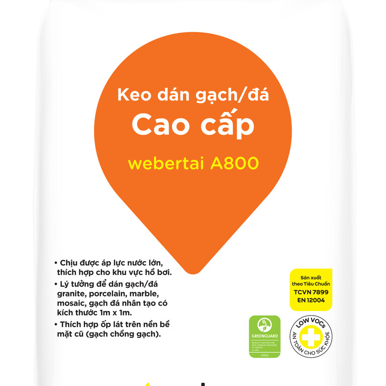 Keo dán gạch webertai A800