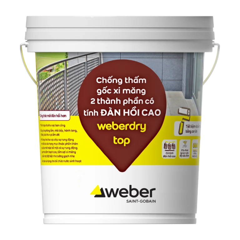 Keo chống thấm weberdry top